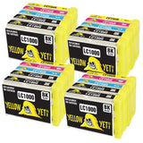 Yellow Yeti Replacement for Brother LC1000 20 Ink Cartridges compatible with Brother DCP-130C DCP-135C DCP-150C DCP-330C DCP-350C DCP-357C DCP-540CN DCP-560CN DCP-770CW MFC-235C MFC-465CN FAX-2840