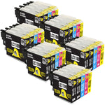 Yellow Yeti Replacement for Brother LC1100 30 Ink Cartridges compatible with Brother DCP-145C 165C 195C 197C 375CW 385C 395CN 585CW 6690CW MFC-250C 290C 490CW 5490CN 5890CN 5895CW 6490CW 990CW J615W