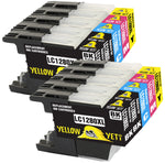 Yellow Yeti Replacement for Brother LC1280XL LC1240XL 10 Ink Cartridges compatible with Brother MFC-J430W MFC-J5910DW MFC-J6510DW MFC-J6910DW MFC-J825DW MFC-J625DW DCP-J925DW DCP-J725DW DCP-J525W