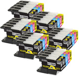Yellow Yeti Replacement for Brother LC1280XL LC1240XL 30 Ink Cartridges compatible with Brother MFC-J430W MFC-J5910DW MFC-J6510DW MFC-J6910DW MFC-J825DW MFC-J625DW DCP-J925DW DCP-J725DW DCP-J525W