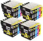 Yellow Yeti Replacement for Brother LC985 Ink Cartridges compatible with Brother DCP-J315W DCP-J125 DCP-J140W DCP-J515W MFC-J415W MFC-J220 MFC-J265W MFC-J410 (8 Black + 4 Cyan + 4 Magenta + 4 Yellow)