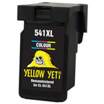 Yellow Yeti CL-541XL CL-540 XL Remanufactured Colour Ink Cartridge for Canon Pixma MG3250 MG3550 MG4250 MG3150 MX395 MX535 MG3650 MG2250 MG2150 MX525 MX475 MX435 MX375 MX455 MG4150 [3 Years Warranty]