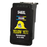 Yellow Yeti CL-546XL CL-545 XL Remanufactured Colour Ink Cartridge for Canon Pixma MG2450 MG2550 MG2550S MG2555S MG2950 MG3050 MG3051 MG3052 MX495 iP2850 TR4550 TR4551 TS205 TS305 TS3150 TS3151