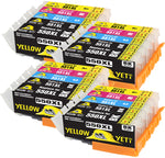 Yellow Yeti Replacement for Canon PGI-550XL CLI-551XL 20 Ink Cartridges compatible with Canon Pixma iP7250 MX925 MG6350 MG5450 MG5550 MG5650 MG6450 MG6650 MG7150 MG7750 iX6850 iP8750 MX725