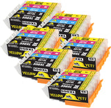 Yellow Yeti Replacement for Canon PGI-550XL CLI-551XL 30 Ink Cartridges compatible with Canon Pixma iP7250 MX925 MG6350 MG5450 MG5550 MG5650 MG6450 MG6650 MG7150 MG7750 iX6850 iP8750 MX725