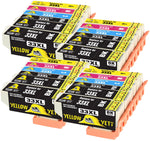 Yellow Yeti Replacement for Epson 33 33XL Ink Cartridges compatible with Epson Expression Premium XP-640 XP-630 XP-830 XP-900 XP-540 XP-530 (8 Black + 4 Photo Black + 4 Cyan + 4 Magenta + 4 Yellow)