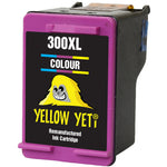 Yellow Yeti Remanufactured 300XL 300 XL Colour Ink Cartridge for HP Deskjet D1660 D1663 D2530 D2545 D2560 D2660 D5560 F2420 F2480 F4210 F4240 F4272 F4280 F4580 F4583 Photosmart C4780 C4680