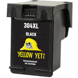 Yellow Yeti Remanufactured 304XL 304 XL Black Ink Cartridge for HP ENVY 5010 5020 5030 5032 Deskjet 2600 2620 2622 2630 2632 2633 2634 3720 3730 3732 3733 3735 3750 AMP 100 120 125 130
