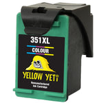 Yellow Yeti Remanufactured 351XL 351 XL Colour Ink Cartridge for HP Photosmart C4280 C4340 C4380 C4424 C4480 C4485 C4524 C4580 C4585 C5280 D5360 Deskjet D4260 D4360 Officejet J6424 J5780 J5785