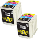 Yellow Yeti Replacement for HP 920 920XL Ink Cartridges compatible with HP OfficeJet 6000 6500 6500A 7000 7500A (2 Black + 2 Cyan + 2 Magenta + 2 Yellow)