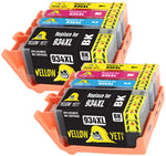 Yellow Yeti Replacement for HP 934 935 934XL 935XL Ink Cartridges compatible with HP OfficeJet Pro 6830 6230 6220 6825 6835 OfficeJet 6820 6815 6812 (2 Black + 2 Cyan + 2 Magenta + 2 Yellow)