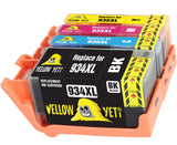 Yellow Yeti Replacement for HP 934 935 934XL 935XL Ink Cartridges compatible with HP OfficeJet Pro 6830 6230 6220 6825 6835 OfficeJet 6820 6815 6812 (1 Black + 1 Cyan + 1 Magenta + 1 Yellow)