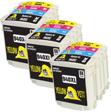 Yellow Yeti Replacement for HP 940 940XL Ink Cartridges compatible with HP OfficeJet Pro 8000 8500 8500A A809a A809n A909a A909g A910a A910g (3 Black + 3 Cyan + 3 Magenta + 3 Yellow)
