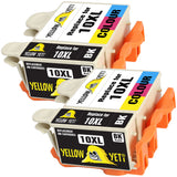Yellow Yeti Replacement for Kodak 10 10XL 10B 10C Ink Cartridges compatible with Kodak ESP 3 5 7 9 3250 5100 5210 5250 5300 5500 6100 6150 7250 9250 Hero 6.1 7.1 9.1 (2 Black + 2 Colour)