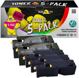 Yellow Yeti E525w Compatible Toner Cartridges for Dell - Yellow Yeti