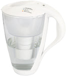 Water Filter Glass Jug Dafi Crystal Classic 2.0L with Free Filter Cartridge - White