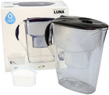 Water Filter Jug Dafi Luna Unimax 3.3L with Free Filter Cartridge - Graphite
