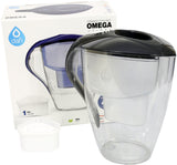 Water Filter Jug Dafi Omega Unimax 4.0L LED with Free Filter Cartridge - Graphite